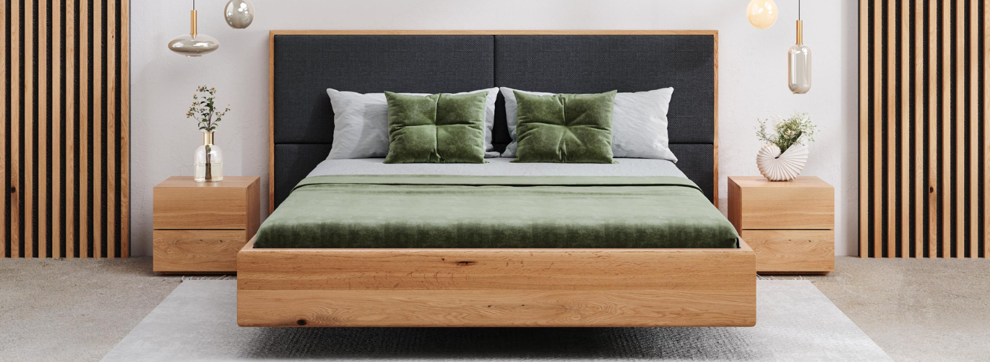 Mit Polsterung und Stauraum